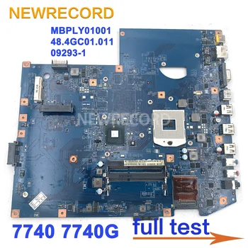 Для Acer 7740 7740G Материнская плата MBPLY01001 48.4GC01.011 09293-1 HM55 DDR3 Протестирована на 100% Хорошая Бесплатная доставка 0