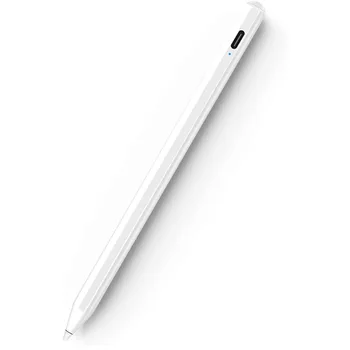 для Apple Pencil 2 Стилус Contact Pen для iPad Pro 11 12,9 9,7 Air 3 Mini 5 Активный карандаш для рисования без задержки (белый)