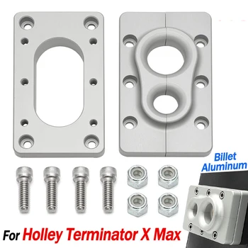 Для Holley Terminator X Max Заготовка брандмауэра, проходящая через необработанный кронштейн ИЗ алюминия 0