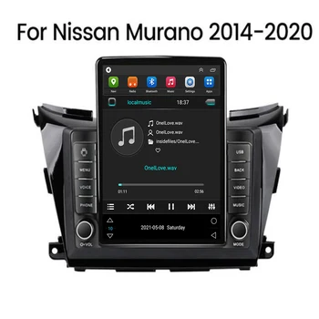 Для Tesla Style 2 Din Android 12 Автомагнитола Nissan Murano 3 Z52 2014 + Мультимедийный Видеоплеер GPS Стерео RDS Carplay Камера 3