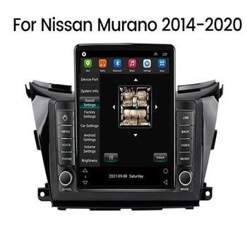Для Tesla Style 2 Din Android 12 Автомагнитола Nissan Murano 3 Z52 2014 + Мультимедийный Видеоплеер GPS Стерео RDS Carplay Камера 4