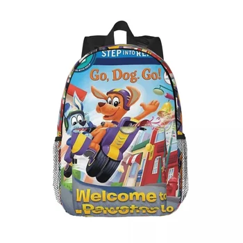 Добро пожаловать в Pawston Рюкзаки Подростковая сумка для книг Модные Студенческие Школьные сумки Рюкзак для ноутбука Сумка через плечо Большой емкости