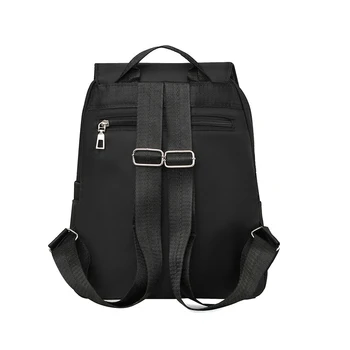 Женские рюкзаки с кисточками, Модный женский черный рюкзак, Женская дорожная сумка большой емкости, новая повседневная студенческая школьная сумка для дам 4