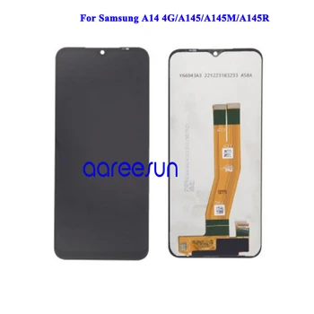 ЖК-экран для Samsung A14 4G A145 ЖК-дисплей для Samsung A14 A145F дисплей Сенсорный ЖК-экран с цифровым преобразователем в сборе 0