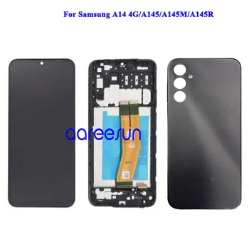 ЖК-экран для Samsung A14 4G A145 ЖК-дисплей для Samsung A14 A145F дисплей Сенсорный ЖК-экран с цифровым преобразователем в сборе 3