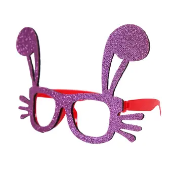 Забавные очки Пасхального кролика, аксессуары для костюмов, реквизит, подарки своими руками на Пасху 1