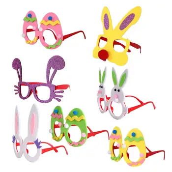 Забавные очки Пасхального кролика, аксессуары для костюмов, реквизит, подарки своими руками на Пасху 5
