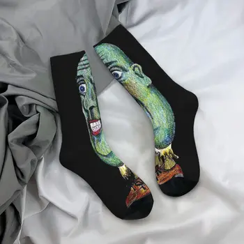 Забавный Сумасшедший Носок для Мужчин С Длинным Лицом в Стиле Хип-Хоп Harajuku Mr. Pickles Terror Dog Happy Quality Pattern Printed Boys Crew Sock Gift 4