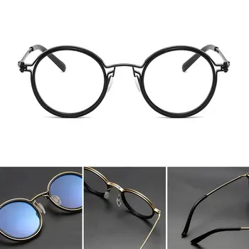 Защита глаз Очки для чтения с защитой от синего света, блокирующие синие лучи, Металлические очки для дальнозоркости, сверхлегкие круглые очки для офиса 3
