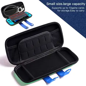 Защитная сумка из жесткого материала EVA для консоли Nintend Switch, дорожная сумка для хранения, чехол для аксессуаров NS 5