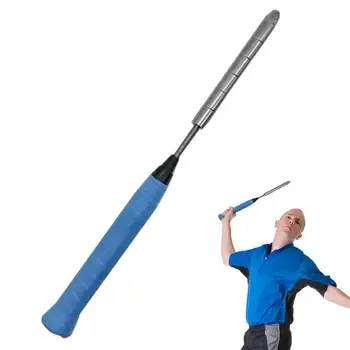 Инструмент для тренировки качелей для бадминтона Оборудование для тренировки Бадминтона Спортивная ракетка с Регулируемым весом Тренировочный инструмент для начинающих 0