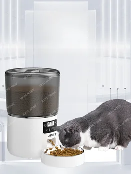 Интеллектуальная автоматическая кормушка для домашних животных, миска для количественного автоматического кормления кошек и собак 1