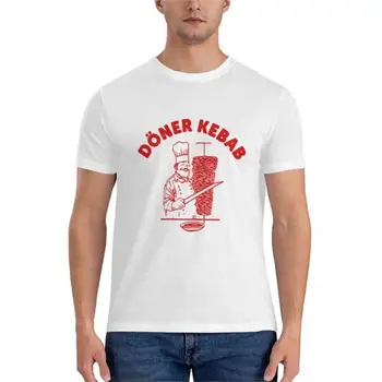Классическая футболка D? NER KEBAB, футболки для мужчин, мужские хлопчатобумажные футболки, мужские однотонные футболки, футболки для мужчин 0