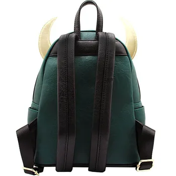 Классические сумки для косплея Marvel Loungefly Loki, женская сумка через плечо с двойным ремнем, кошелек, Мини-рюкзак 2