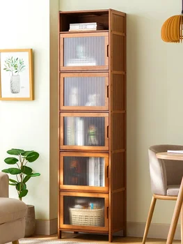 Книжные полки - это современные, простые, пылезащитные решетчатые шкафы с дверцами, комбинированные шкафы, узкие шкафы, запирающиеся шкафчики, полки, эт