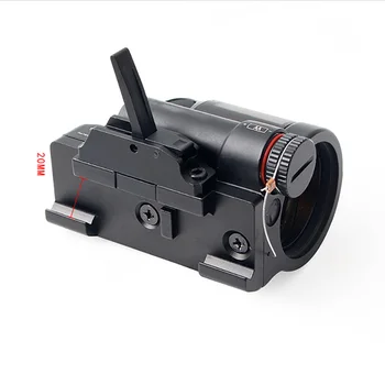 Коллиматорный оптический прицел SRS Reflex Sight Solar Power Red Dot 1x38 с креплением QD для охоты 2