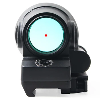 Коллиматорный оптический прицел SRS Reflex Sight Solar Power Red Dot 1x38 с креплением QD для охоты 5