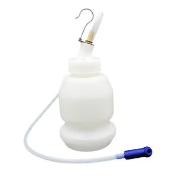 Комплект для автоматической вытяжки тормозной жидкости, бутылка объемом 1 л и гибкий шланг, инструменты для прокачки тормозной системы, бутылка для прокачки тормозной жидкости 4