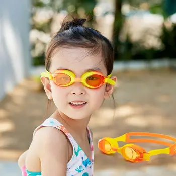 Комфортные Красочные силиконовые Очки для плавания с защитой от ультрафиолета и запотевания для детей, Очки для плавания, Очки для плавания, Очки для плавания