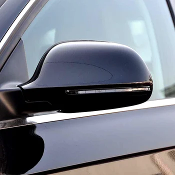 Крышка Зеркала Из Настоящего Углеродного Волокна Для Audi A4 B8 A6 C6 A5 8T Q3 A3 8P Крышки Боковых Зеркал заднего Вида S Line