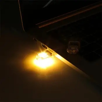 Лампа с USB-разъемом, светодиодный ночник, Зарядка компьютера, мобильных устройств, Небольшие книжные лампы, защита глаз, Настольная лампа для чтения, Мини-светильник 3