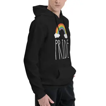 ЛГБТ-гей Rainbow Pride Fruity 11 Пар Плюс Бархатный свитер с капюшоном, Фитнес, красивая Толстовка с рисунком веревки, Крутой Винтаж 1