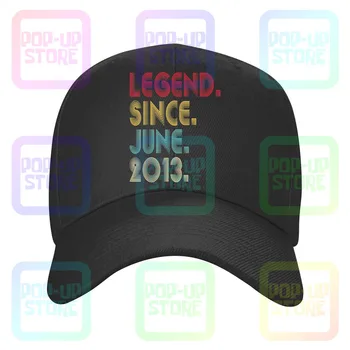 Легенда С июня 2013 года, 8-й день рождения, бейсбольная кепка 8-летней давности