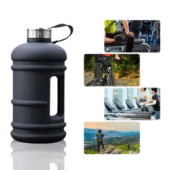 легкая бутылка для воды объемом 2200 мл для бега, езды на велосипеде, фитнеса - для детей и взрослых 5