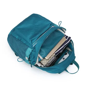 Легкая складная сумка для хранения из 210D нейлона, водонепроницаемая спортивная женская сумка для фитнеса, 20-литровый рюкзак для отдыха и путешествий 3
