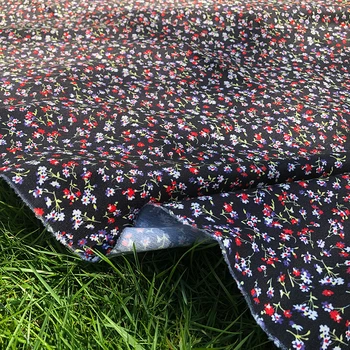 Летняя шифоновая крепдешиновая полиэфирная ткань с принтом ткань фабричного производства на заказ модная ткань для пошива рубашек для платья 1
