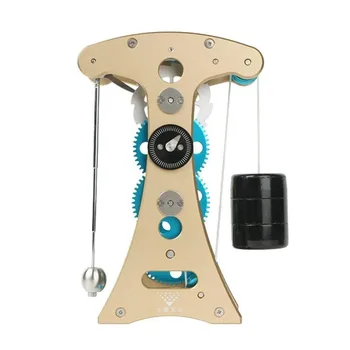 Механические часы Galileo с маятником, 3D модель из металла, комплект для сборки часов из сплава 
