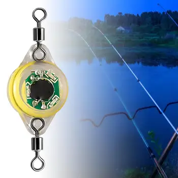 Мигающий индикатор рыболовной приманки, высокоэффективная рыболовная светодиодная лампа, прочная рыболовная приманка для рыбалки на открытом воздухе 1