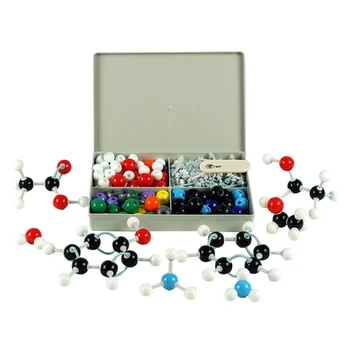 Молекулярные модели включают 86 атомов и 153 связи, химический набор для ученика и учителя