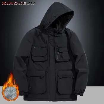 Мужская куртка-бомбер, мужская брендовая тактическая куртка, мотоциклетная одежда, оверсайз, военный Ретро, треккинг, Кемпинг, отопление