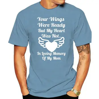 Мужская футболка В память о маме, ангеле, матери, Женская футболка 0
