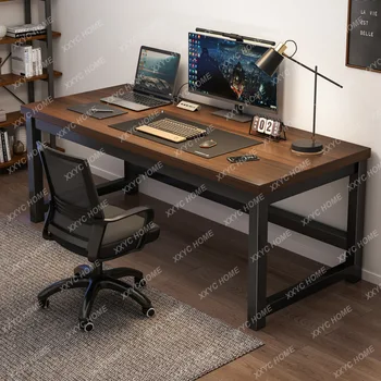 Настольный компьютерный стол домашний стол Простой современный простой настольный верстак