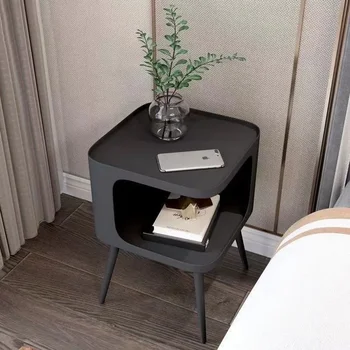 Новая прикроватная тумбочка в скандинавском минимализме, Приставной столик для спальни, Креативный дизайнер, Экономичный Журнальный столик для гостиной