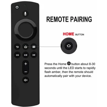 Новый пульт дистанционного управления L5B83H для Amazon Fire TV Stick 2-го и 3-го поколений 4K с голосом Alexa