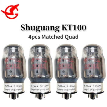 Обновление вакуумной трубки Shuguang KT100 KT88 для аудиоклапана HIFI, комплект электронного лампового усилителя, точно подобранный Quad своими руками 1