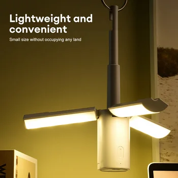 Открытый Походный фонарь Складной Подвесной светильник Перезаряжаемый USB-светильник для палатки, Подвесной фонарь для студенческого общежития с высокой мощностью освещения