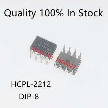 Отправить бесплатно 10ШТ A2212 HP2212 HCPL-2212 DIP-8 Новых оригинальных хит продаж электронных интегральных схем 0