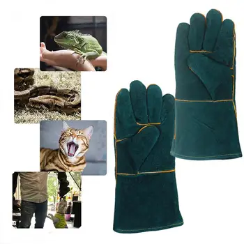 Перчатки для домашних животных, защитные перчатки от укусов, перчатки для работы в саду с кошками, собаками, перчатки для дрессировки домашних животных 4
