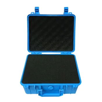 Пластиковый кейс для защитного оборудования Водонепроницаемый Жесткий ящик для инструментов для переноски Ударопрочный ящик для хранения с губкой для инструментов Камера 4
