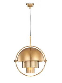 Подвесной светильник для ресторана Danmark, креативная личность скандинавского дизайнера, современный Простой рабочий бар, металлический подвесной светильник Beetle 4