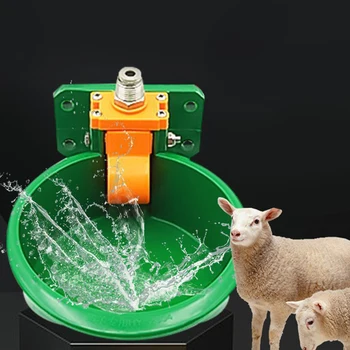 Поилка для овец, Утолщенная Стальная пластина, Медная Головка клапана, Автоматическая Поилка для овец, Дозатор воды для свиней большой емкости