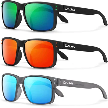 Поляризованные солнцезащитные очки Dalwa унисекс для пеших прогулок, рыбалки, Классические солнцезащитные очки UV400, Мужские очки для вождения. 0