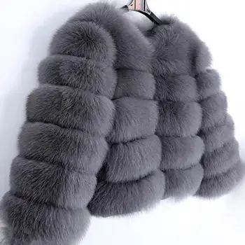 Простое элегантное женское пальто, стильная женская куртка из искусственного меха, элегантное однотонное пальто на осень-зиму с модным длинным рукавом 0