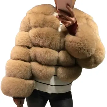 Простое элегантное женское пальто, стильная женская куртка из искусственного меха, элегантное однотонное пальто на осень-зиму с модным длинным рукавом 1