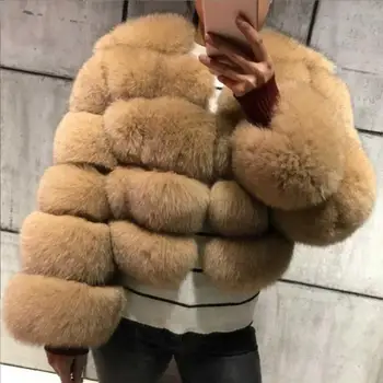 Простое элегантное женское пальто, стильная женская куртка из искусственного меха, элегантное однотонное пальто на осень-зиму с модным длинным рукавом 2