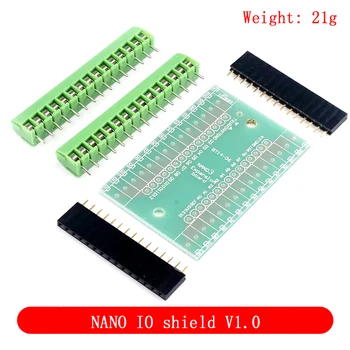 Прототип платы расширения Адаптера терминала контроллера NANO V3.0 и Многоцелевой платы расширения UNO Для Arduino 5